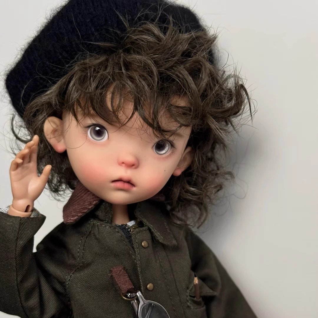 bjd娃娃小6分bjd特体蓝豆豆bjd六分bjd素体sd娃娃bjd人偶娃娃