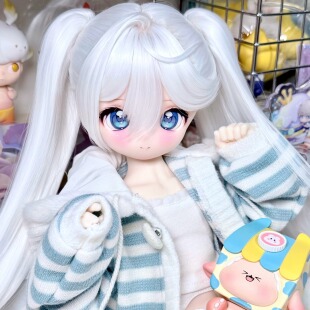 bjd娃娃bjd正版娃娃二次元bjd4分熊妹全套整娃bjd素体bjd人偶娃娃