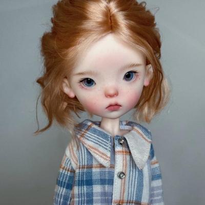6分蓝豆豆人偶娃娃BJD六分娃娃