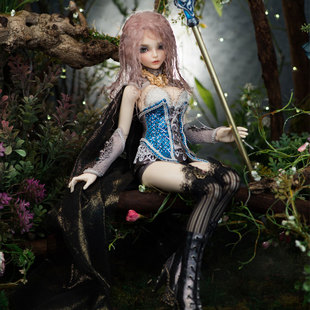 bjd娃娃 sd娃娃 1/4 女娃 Sircca 人马 关节 玩偶 送妆