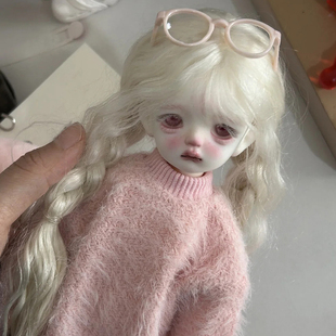 bjd娃娃bjd正版娃娃6分小瘪嘴马肉女娃bjd素体sd娃娃bjd人偶娃娃