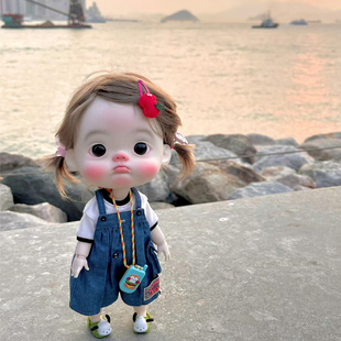 bjd娃娃bjd正版娃娃6分大头点妹娃娃bjd素体sd娃娃bjd人偶娃娃