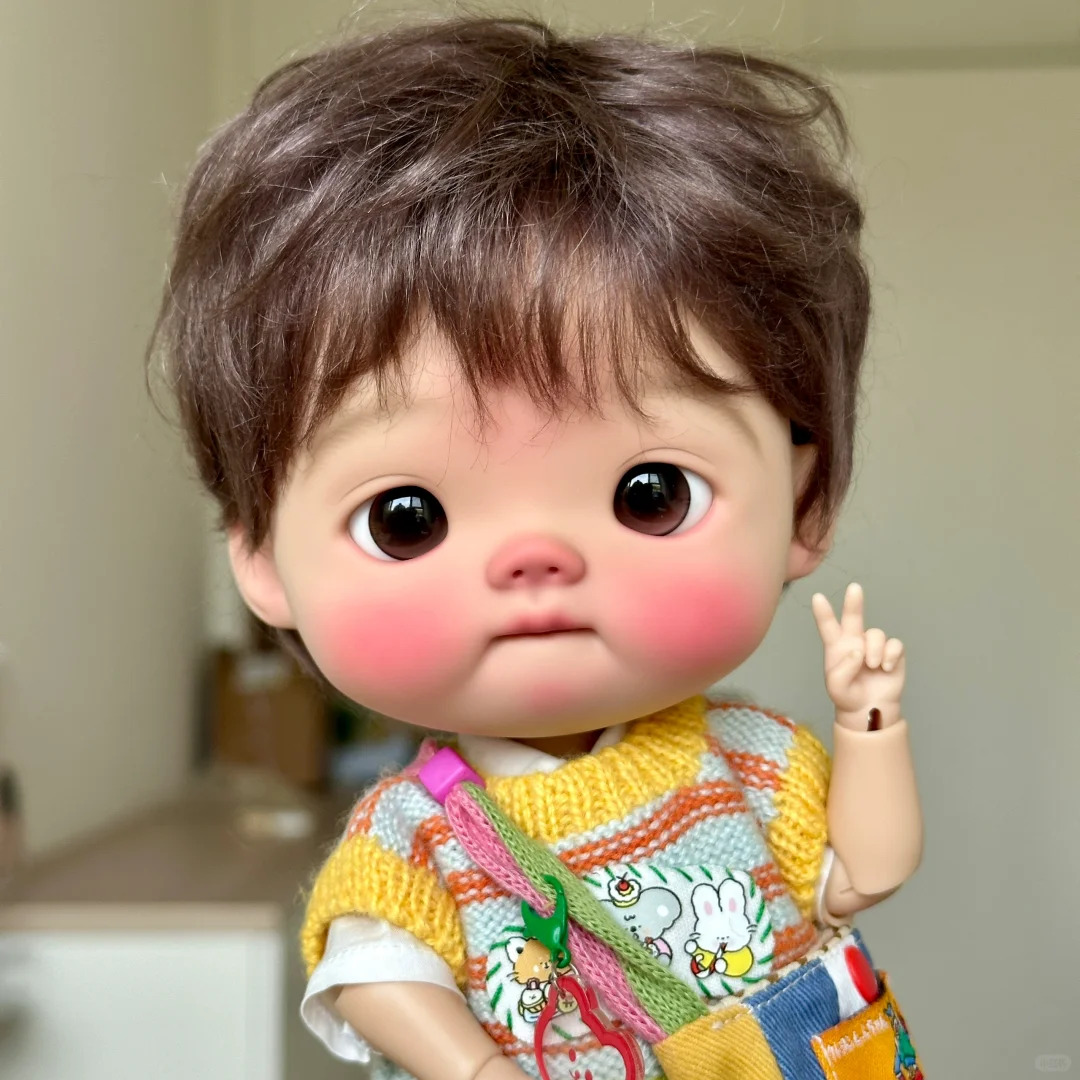 bjd娃娃bjd正版娃娃8分大头点点娃娃bjd素体sd娃娃bjd人偶娃娃