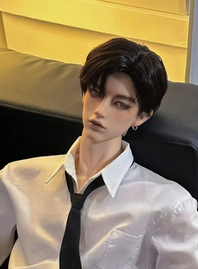 bjd娃娃bjd正版娃娃bjd3分开眼法老帅气酷哥男娃bjd素体sd娃娃