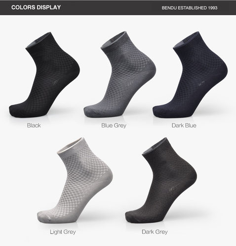 Comfortable Bamboo Workout Socks deodorant socks竹纤维防臭袜