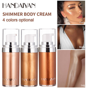 Body Highlighter Makeup Shimmer Glow Liquid Foundati高光修容