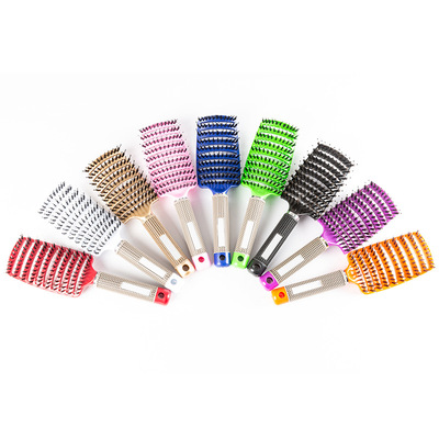 Hair Brush Curved Vented Brush Wet Dry Curly Straight Hair