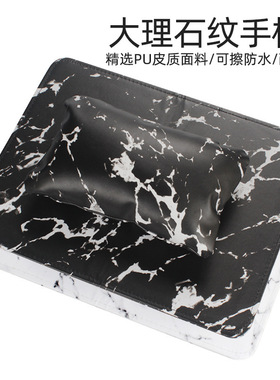 Nail Art Pillow Hand Pillow PU Leather Hand Pad Non Slip