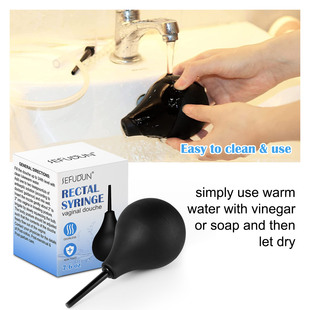 Anal Douche Superior Douche for Women Men enemas Bulbs清洗器