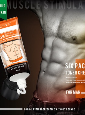 Muscle Stimulator Cream Abdominal Six Pack Toner Lasting腹膏