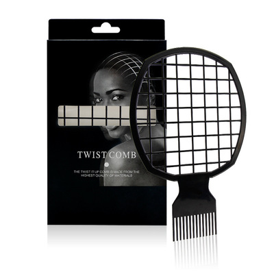 Twist Natural Hair Comb Afro Twist Curl Comb Barber Using