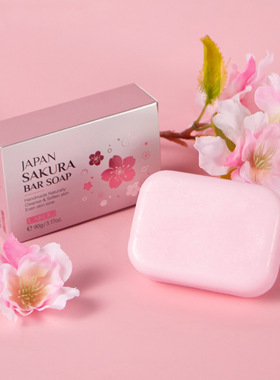 Body Soap Bars Cherry Blossom Soaps atural Hand Soap樱花香皂