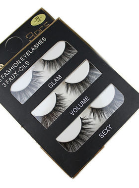 Mink Hair Eyelashes 3D Long Natural False Eye Lashes假眼睫毛