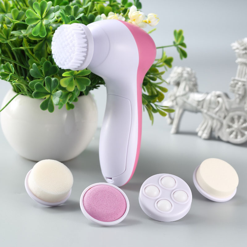 5 in 1 Electric Wash Face Machine Facial Pore Cleaner Body 美容美体仪器 洁面仪 原图主图