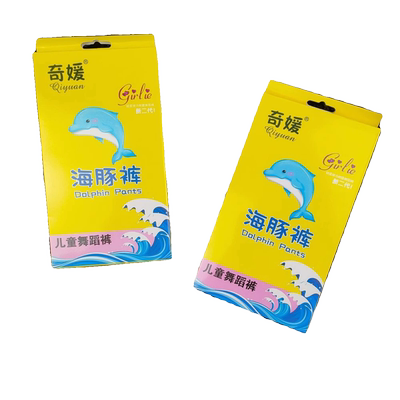 奇媛7711儿童舞蹈袜春秋女童练功专用打底裤抗起球防滑白色海豚裤