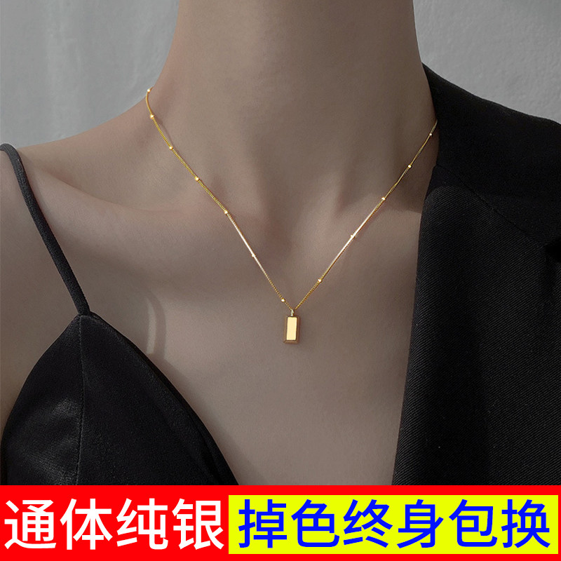 ZLF/周六福s925纯银暴富小金条项链女轻奢招财小金砖锁骨链送女友怎么样,好用不?