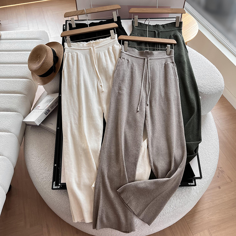 松紧腰休闲百搭休闲长裤
