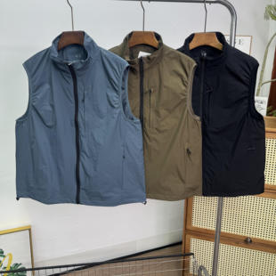 WMXZ春季 男女户外运动防风背心休闲马甲拉链外套476521 2025新款