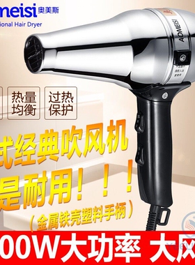 奥美斯不锈钢电吹风机金属铁壳恒