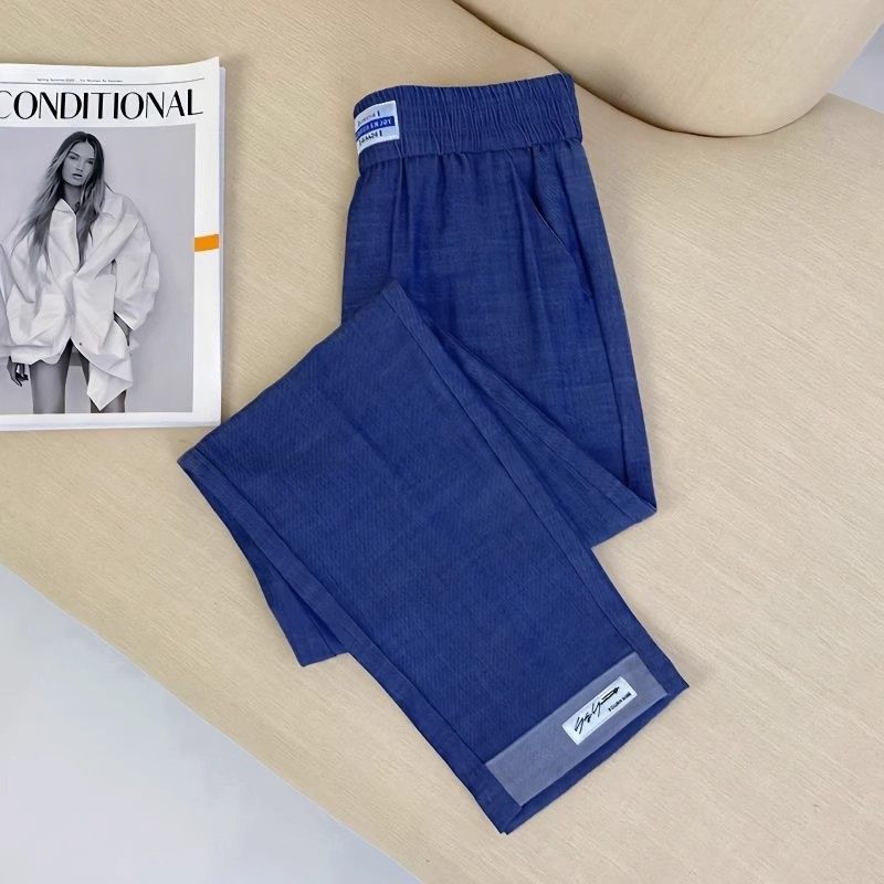 清仓捡漏女装天丝牛仔哈伦裤宽松