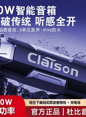 CLAISON T9智能蓝牙音箱电脑小音响60W大音音质超重低音炮量便携