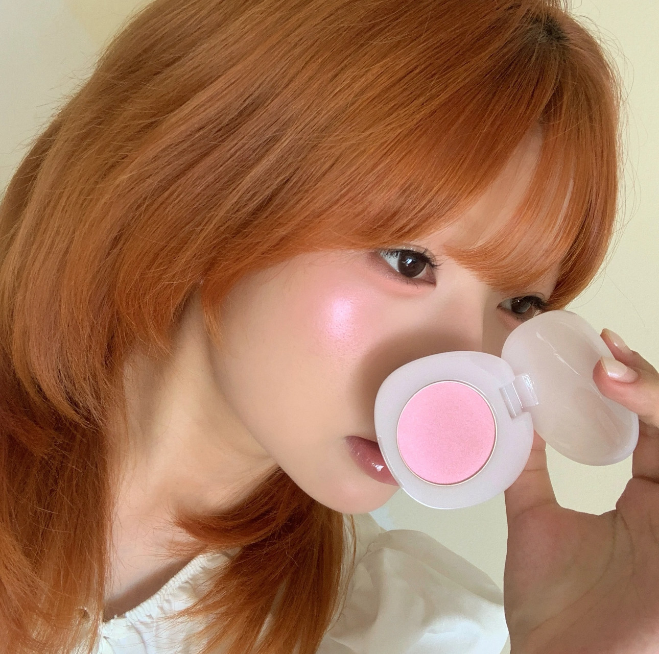 SNIDEL BEAUTY 日本本土版鹅卵石珠光单色腮红高光提亮 03/05号色