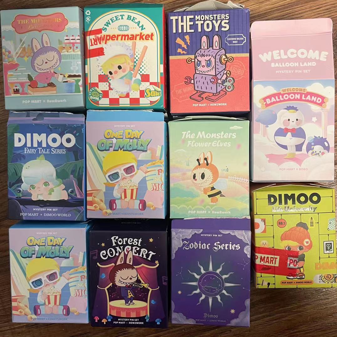 泡泡玛特POPMART徽章凑单小礼物