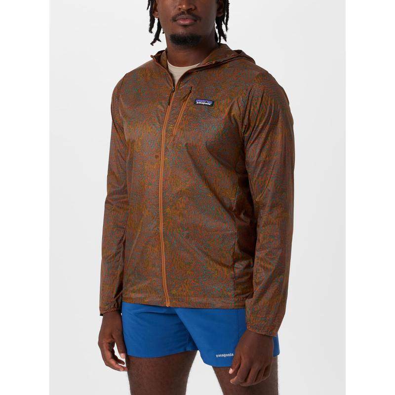 代购PATAGONIA男士冲锋衣防风防水轻便风衣连帽长袖户外夹克