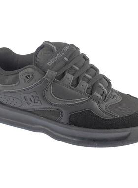 海外代购DC SHOES男士运动休闲鞋低帮黑色日常通勤休闲穿搭