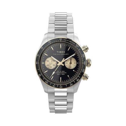 海外代购Timex/天美时男士手表欧美腕表计时码表测速钢带
