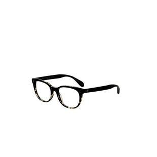 代购OLIVER PEOPLES男士眼镜框方形纹醋酸纤维黑色日常佩戴