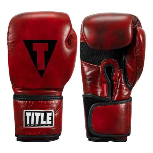 代购Title Boxing男女拳击保暖防护皮质加厚训练运动手套爆款
