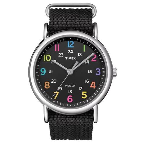 海外代购Timex/天美时男士手表欧美腕表夜光显示双时区刻度