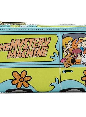 代购Loungefly女士Scooby Doo钱包多卡位收纳现金存放便携式存储