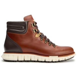 登山鞋 Haan男士 防水透气轻便缓震系带圆头粗跟高帮徒步 Cole 代购