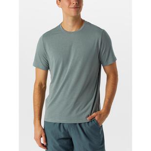 代购Vuori男士运动T恤吸湿排汗柔软舒适透气弹性贴合短袖圆领