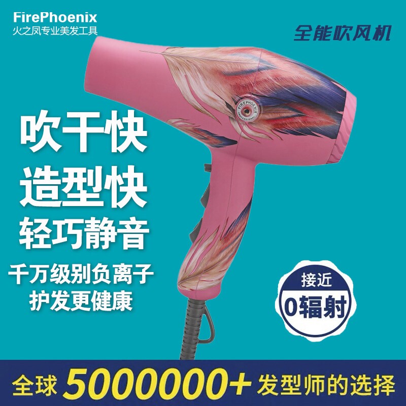火之凤吹风机8960理发店发廊专用负离子护发电吹风筒2200瓦大功率
