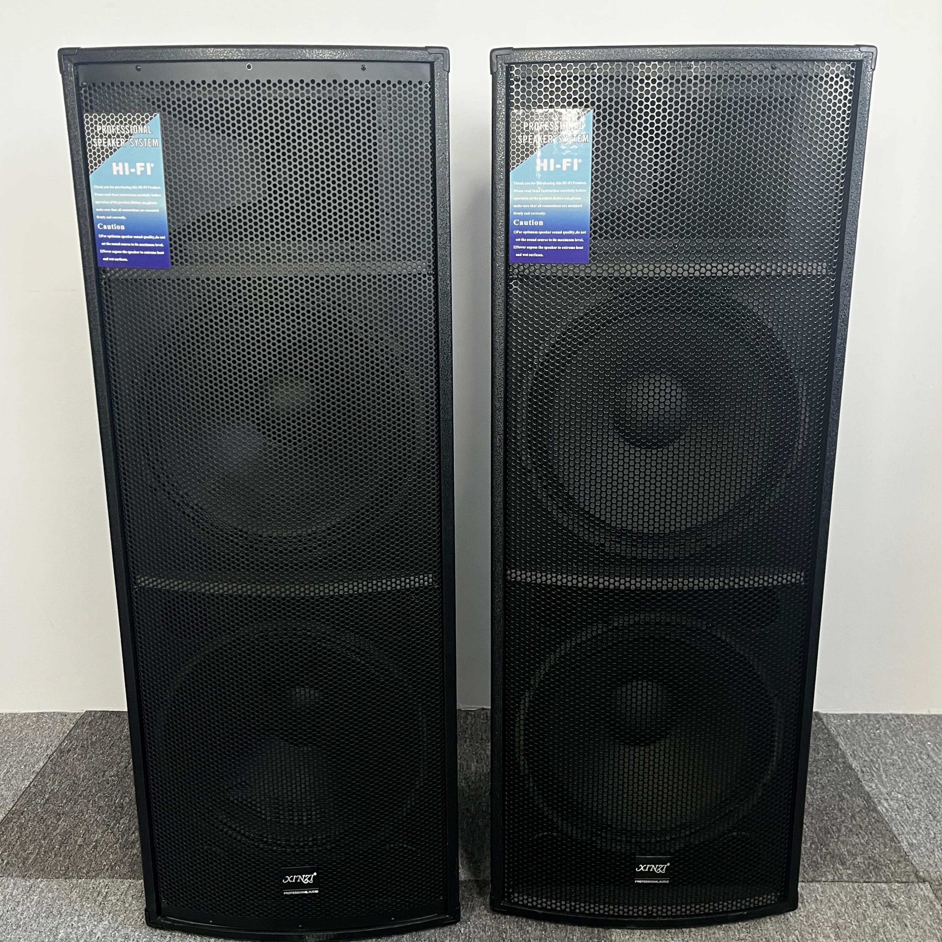 18寸专业舞台音箱大功率户外婚庆HIFI演出音响套装家用重低音