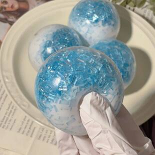 Glacier Blue Squishy Ball – Soft Slow-Rebound Toy Relieves