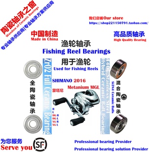 16蒙塔尼MGL 远投陶瓷轴承|16 SHIMANO Metanium MGL Bearing