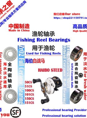 18海伯白战马远投陶瓷轴承|HAIBO STEED Ceramic Bearing