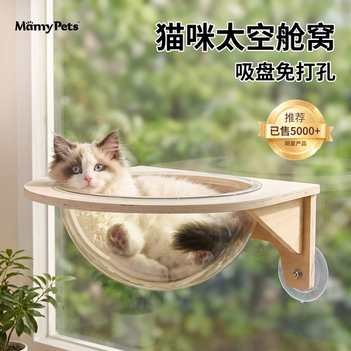 猫窝四季通用夏季猫吊床窗户吸盘