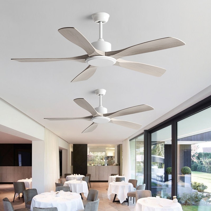 52寸吊扇大风力工业风吊风扇北欧无灯电风扇商用餐厅家用静音吊顶