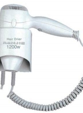 酒店 宾馆 客房 壁挂式电吹风 挂风机 人杰RCE-1200W壁式吹