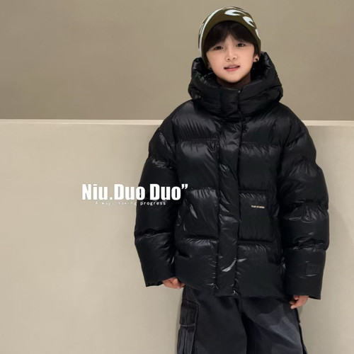 牛哆哆冬新款男童女童羽绒服外套