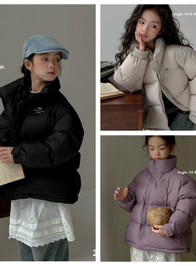 唐家2024冬新款男童女童羽绒服外套洋气儿童潮90白鸭绒瑭伽28068