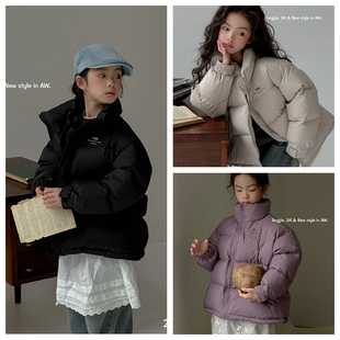 唐家2024冬新款男童女童羽绒服外套洋气儿童潮90白鸭绒瑭伽28068