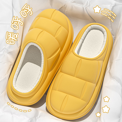 防水棉拖鞋女士2025新款冬季保暖