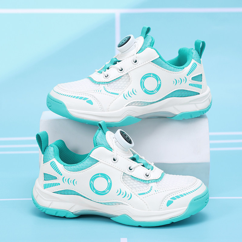 BKG羽毛球鞋男童鞋网面透气超轻防滑多功能运动鞋男孩休闲跑步鞋