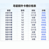 畅享会员专用 永久卡槽 N2年费